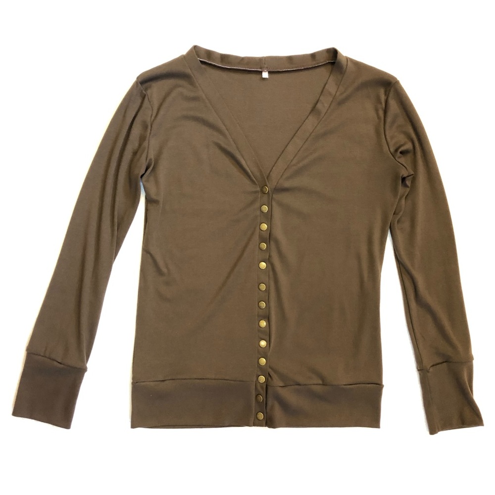 2/$20🌺 NWOT! Chocolate Brown Lightweight Cardigan